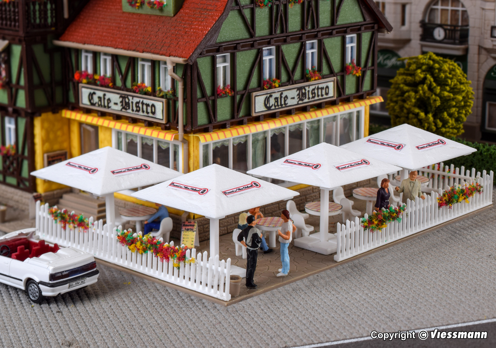 45138 Biergartenschirme 4 St.