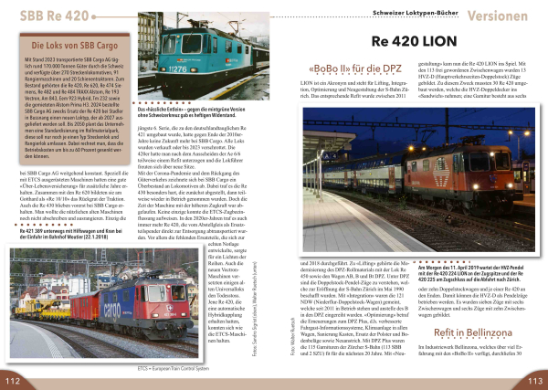 Edition Lan 938-7 SBB Re 420 - meistgebaute Schweizer Lok