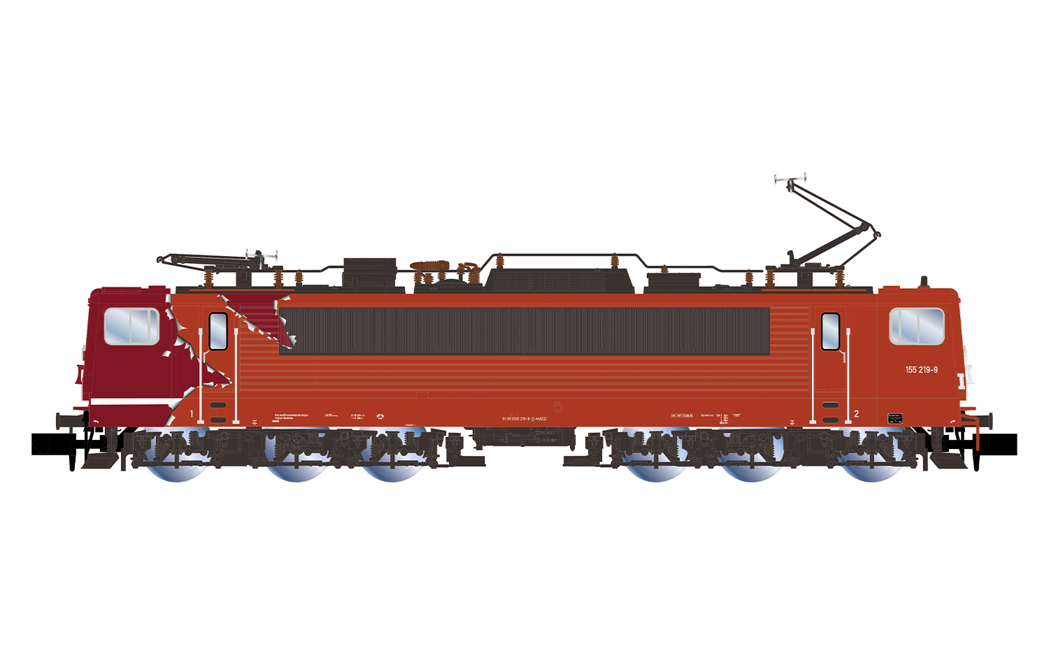 HN2695S MAED E-Lok 155 219-9 Ep.6
