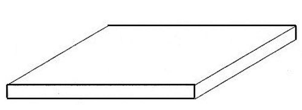 509901 Rote Polystyrolplatten 2 Stück