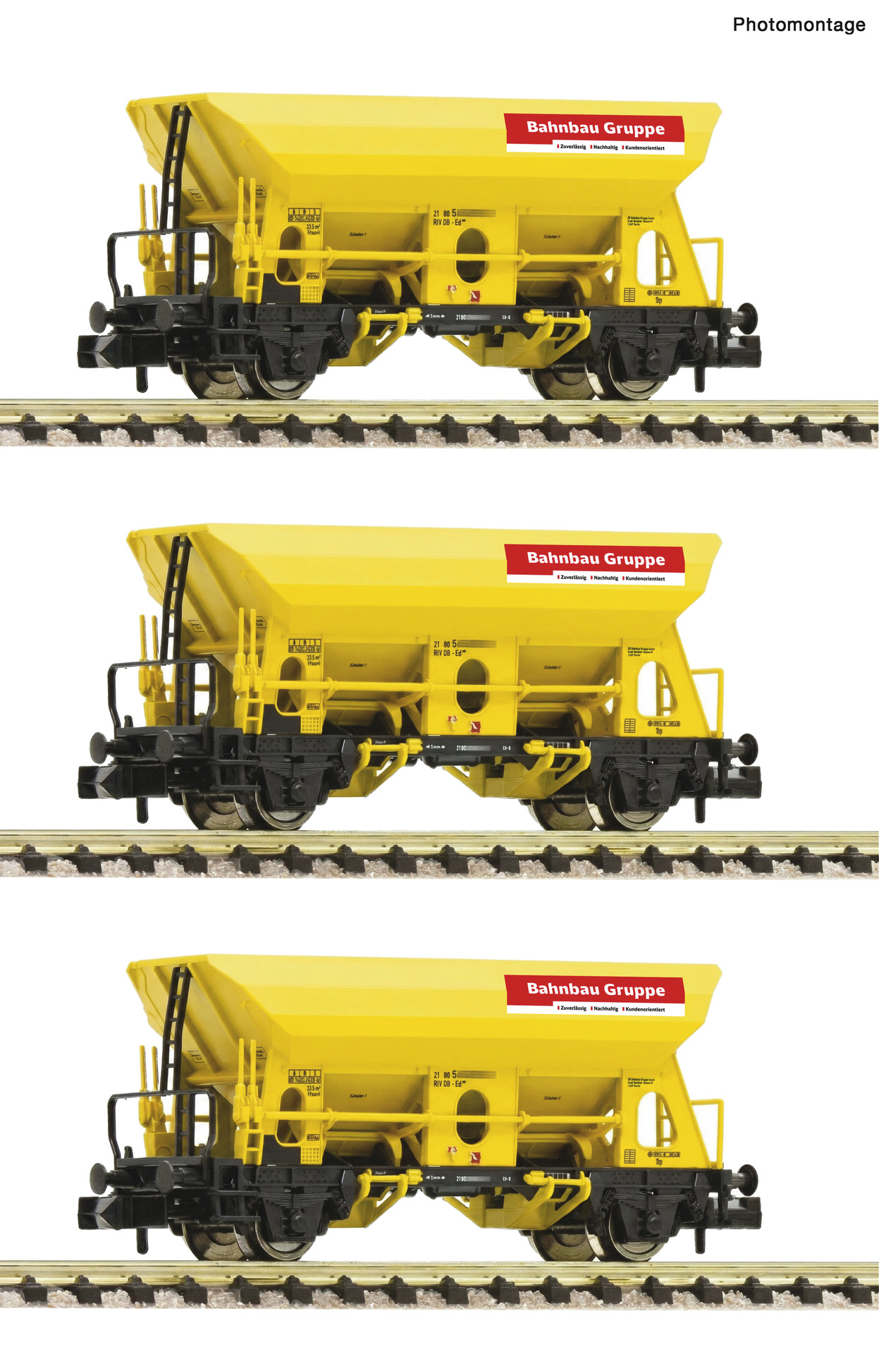 6660174 DB AG Selbstentladewagen-Set 3-tlg. Ep.6