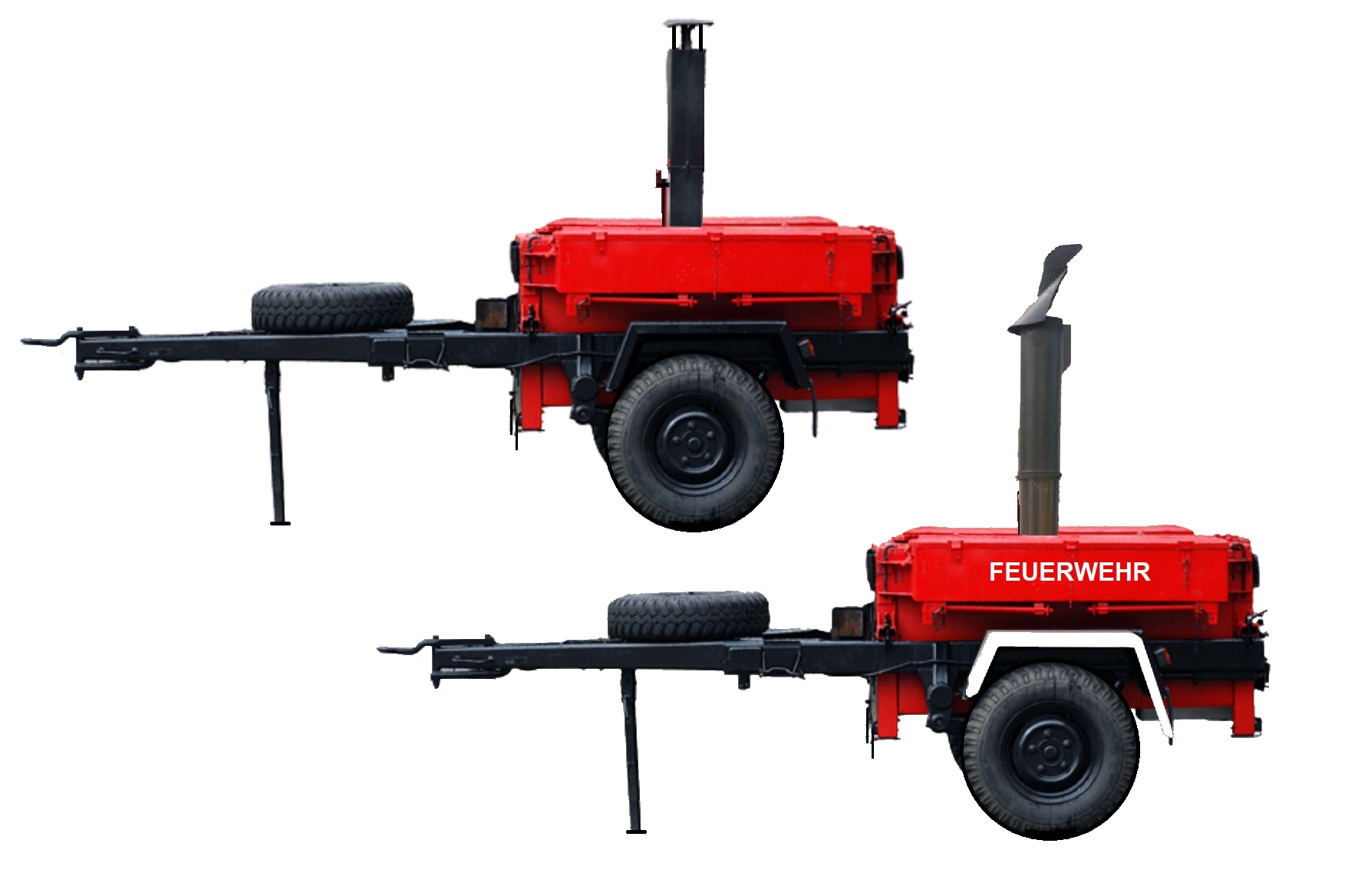 NA88302 Anhänger FKÜ 180/72 Feldküche Feuerwehr