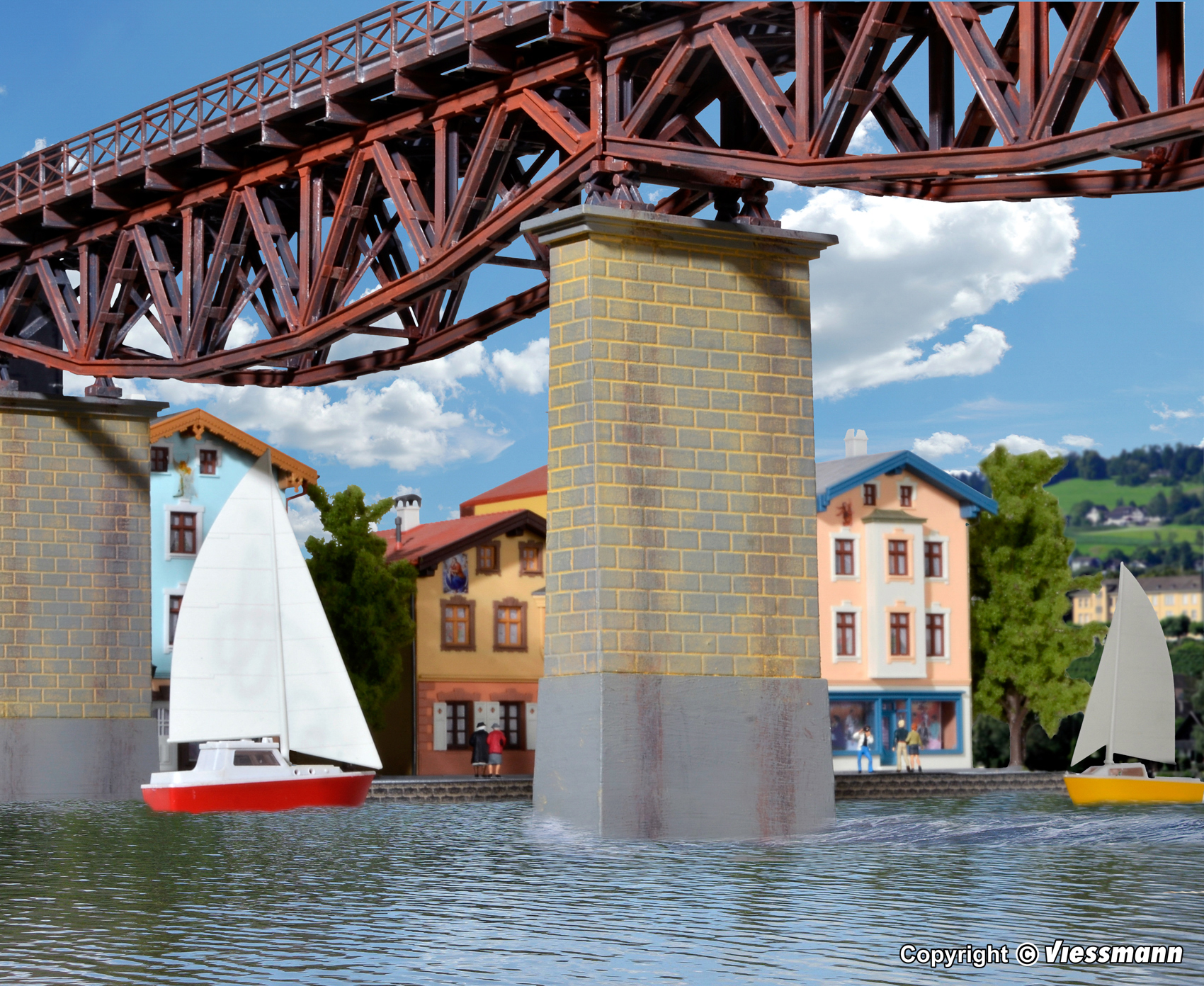 Kibri 39751 Gemauerter Viadukt-Mittelpfeiler