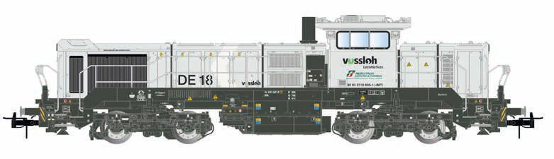 HR2969 FS Mercitalia Diesellok Vossloh DE18 Ep6