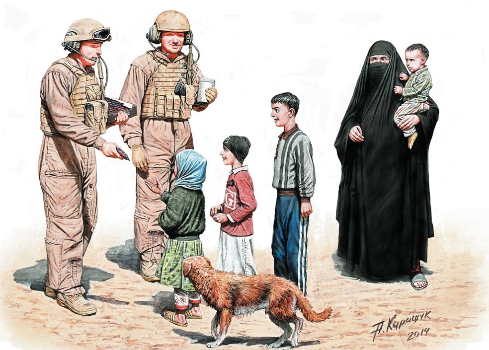 MB35180 Modern UK Infantrymen, present day