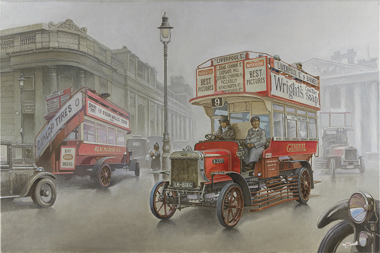 739 Type B Bus LGOC London 1914