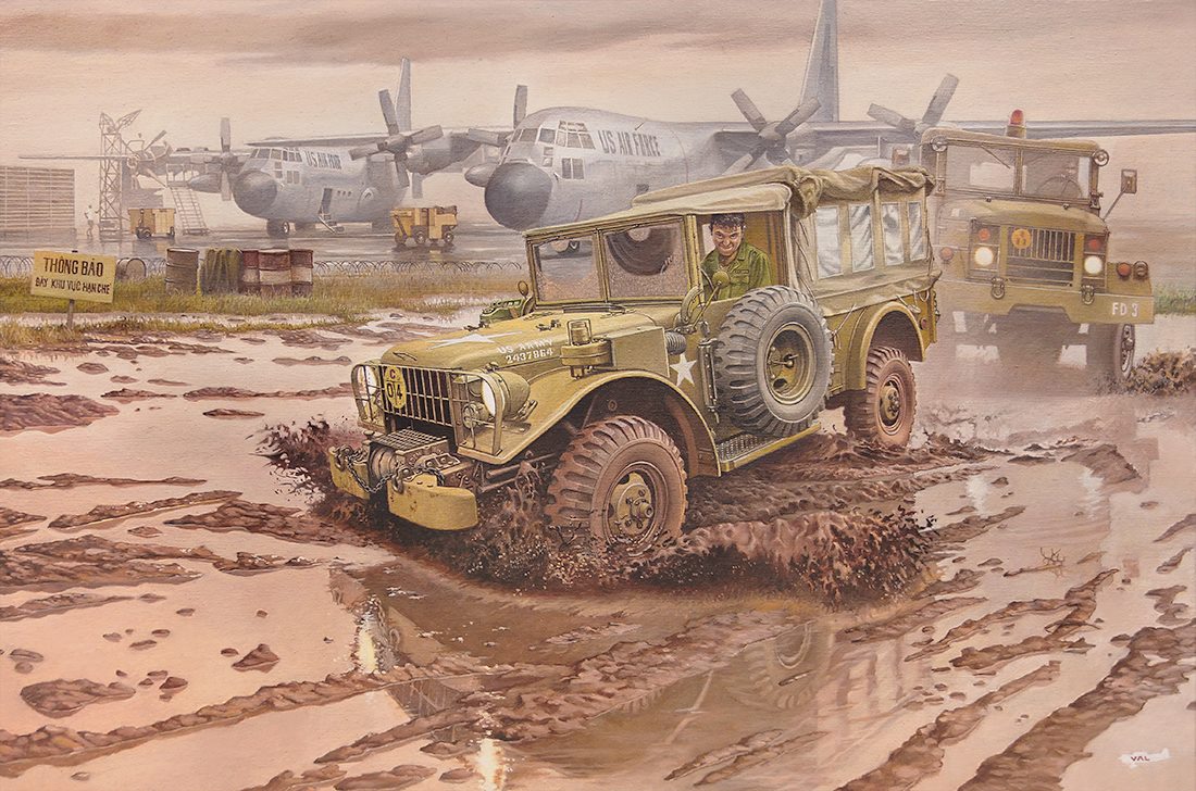 809 M42 US 3/4 ton 4x4 Command truck