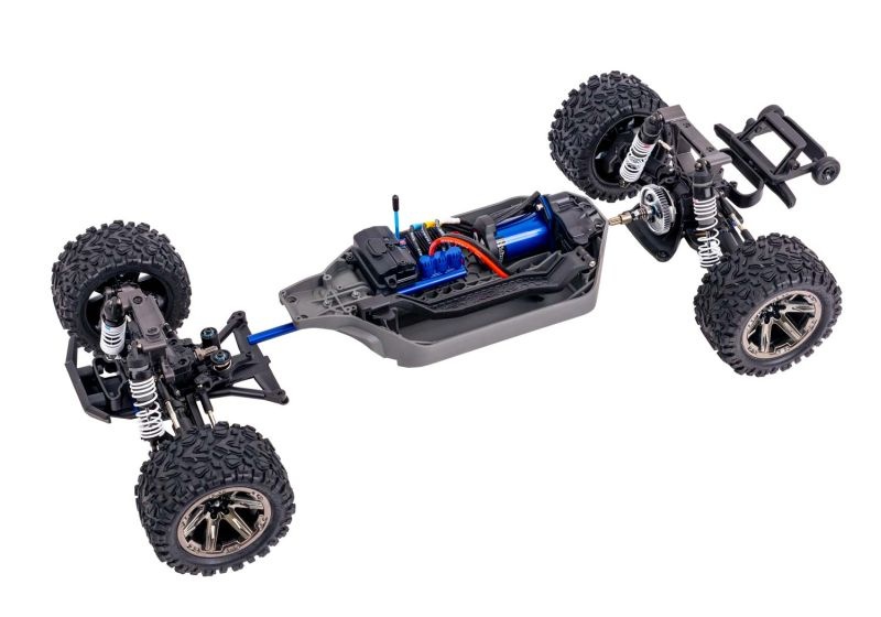 TRX67376-4-BLUE Rustler 4x4 VXL HD blau 1/10 Stadium-Tr