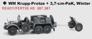 387.387 WM Krupp-Protze + 3,7-cm-PaK, Winter
