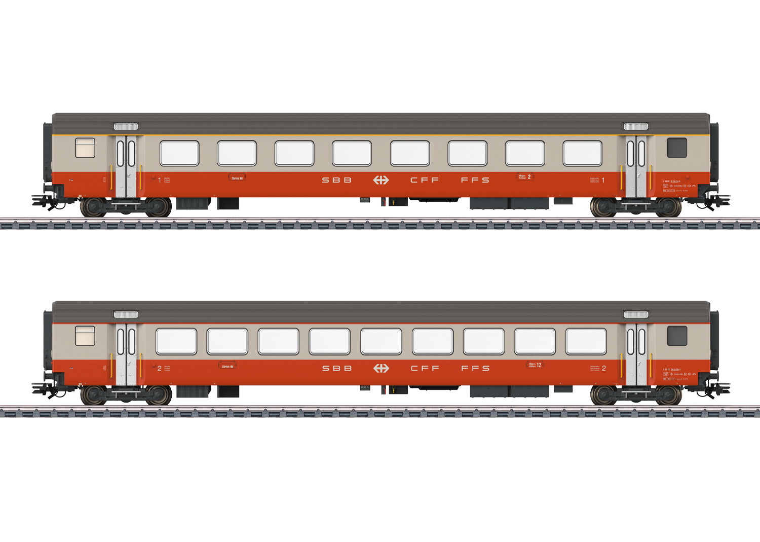 42191 SBB Personenwg.-Set 2tlg Swiss-Expr. Ep4
