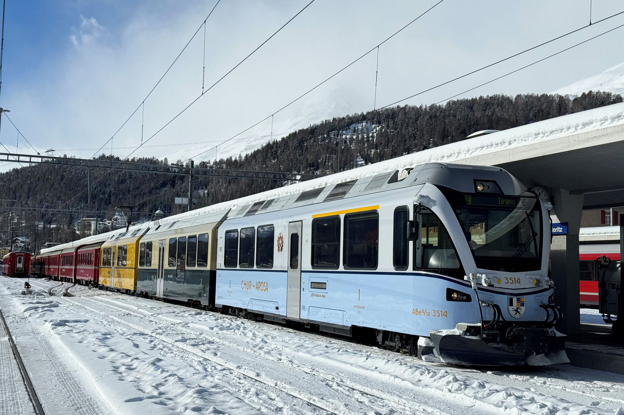 Bemo 7344124 RhB Allegra Triebzüge ABe 8/12 3514