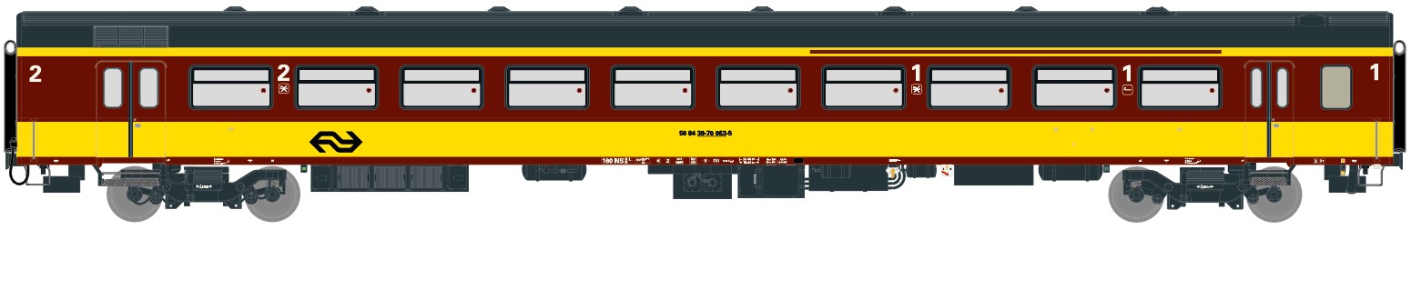 Exact-train 11083 NS Reisezugwagen ICR A4B6 Ep.4