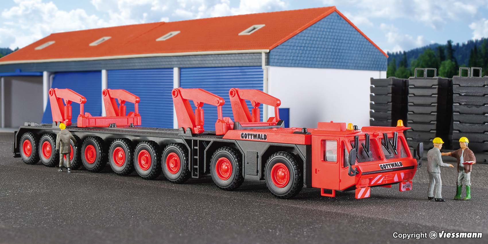10442 Gottwald TR 800-93 Auslegertransport