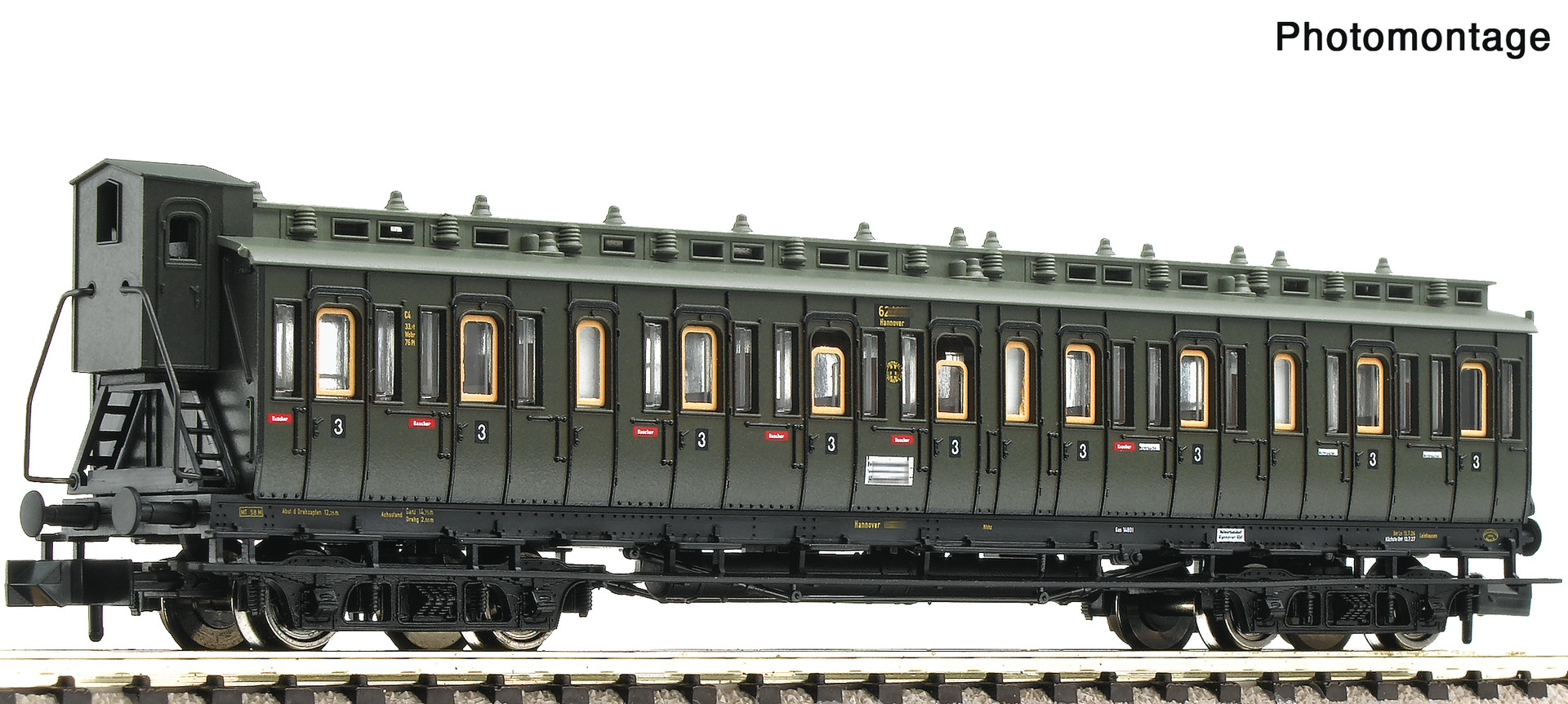 6260102 DRG Abteilwagen 3.Kl. C4 pr04 Ep.2