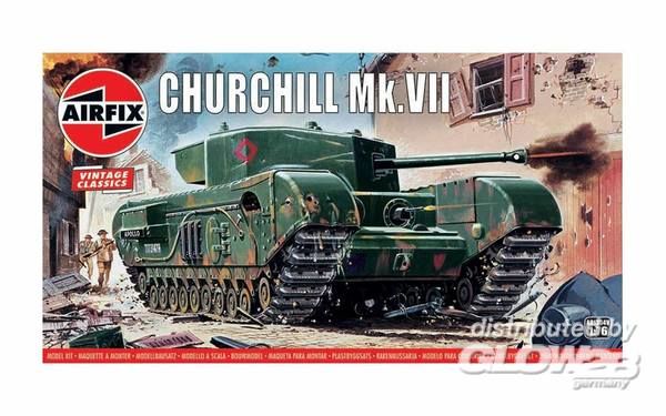 01304V Churchill Mk.VII Tank - Vintage Classics