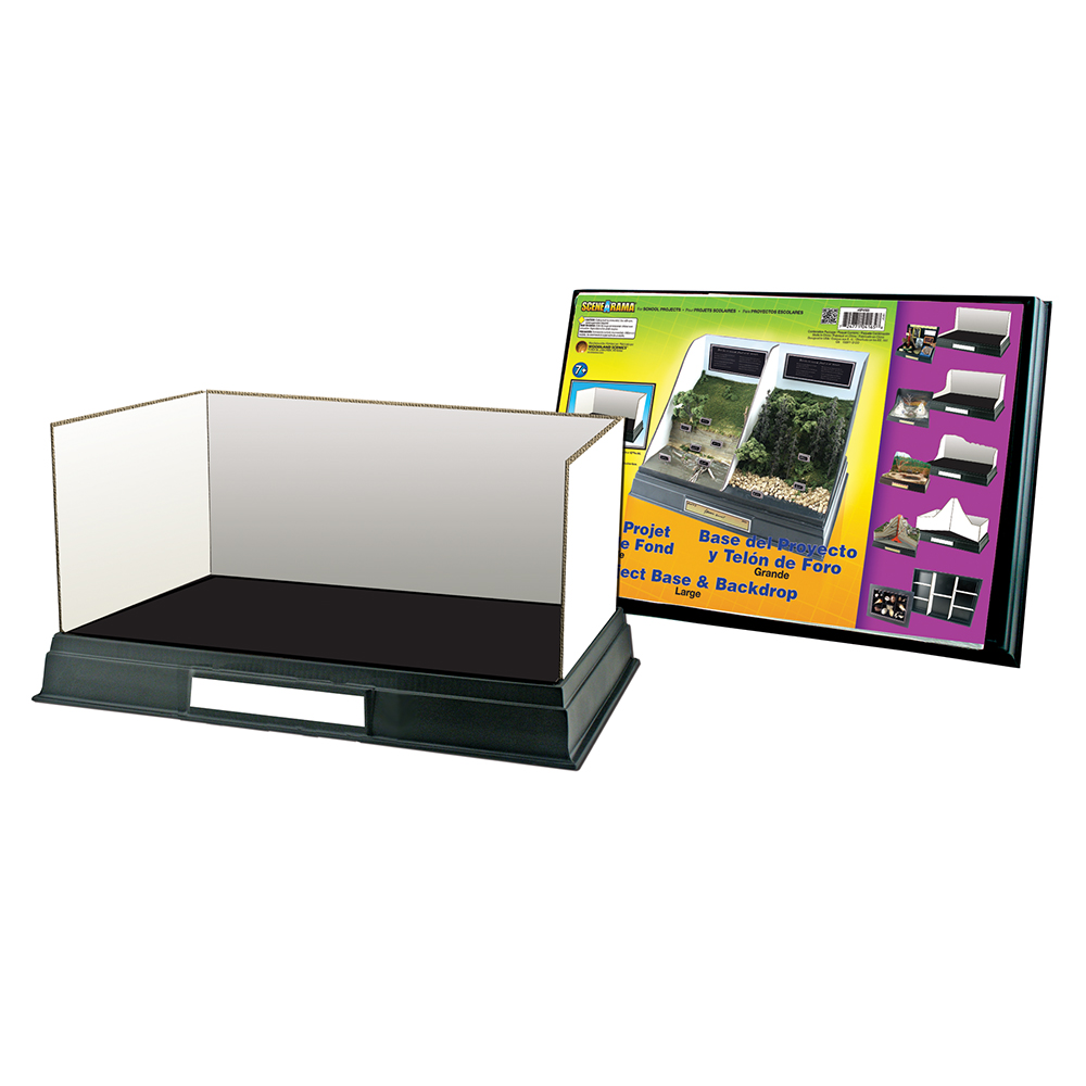 WSP4165 Dioramengrundplatte mit Kulissenwand
