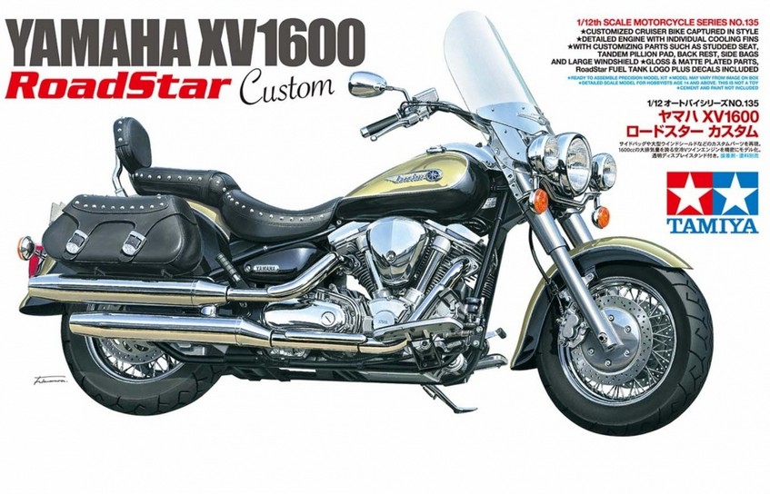 14135 Yamaha XV1600 Roadstar Custom