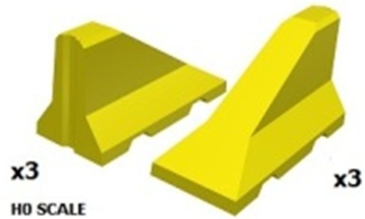 PT210205.1 Jersey Schranke (gelb, Anfang und Ende)