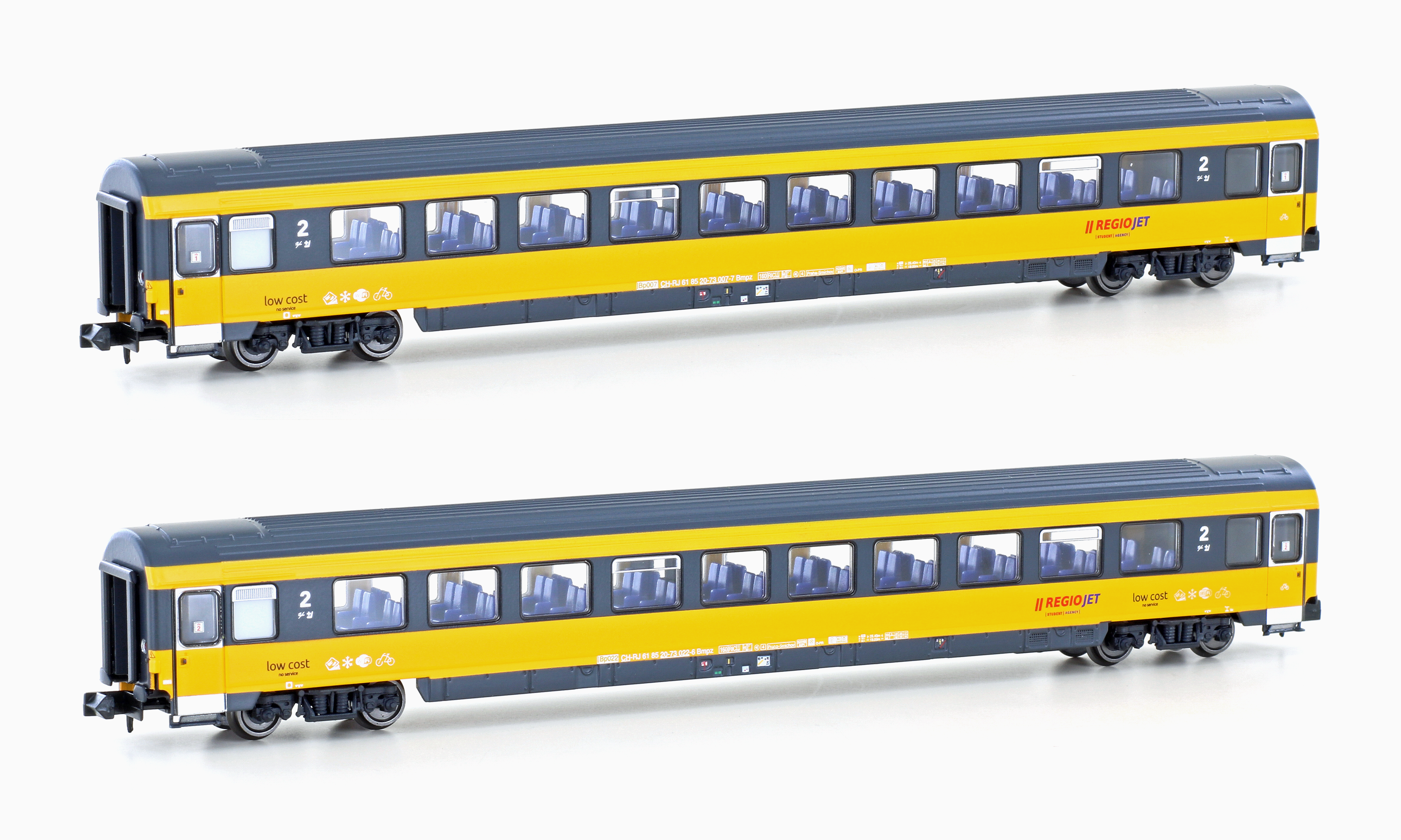 25504 Regiojet Personenwagen-Set 2-tlg Ep.6