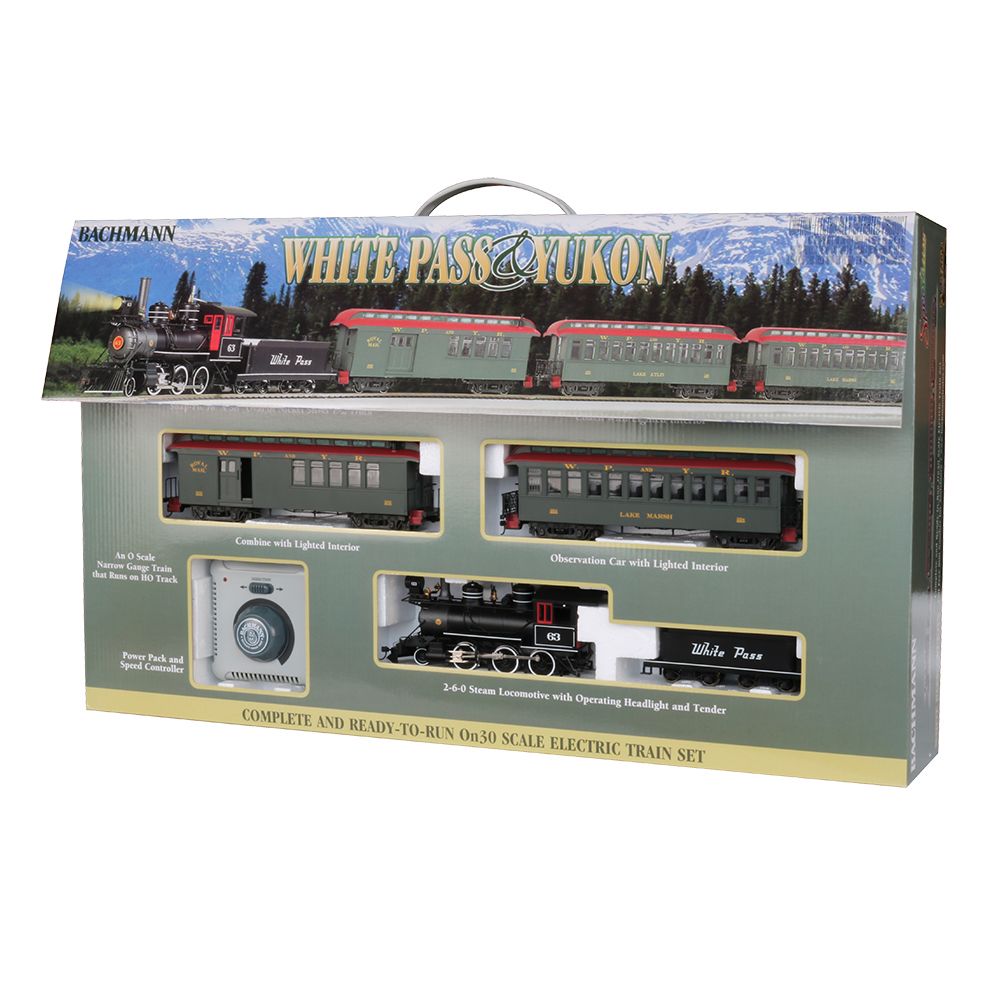 25024 White Pass & Yukon Startset Personenzug
