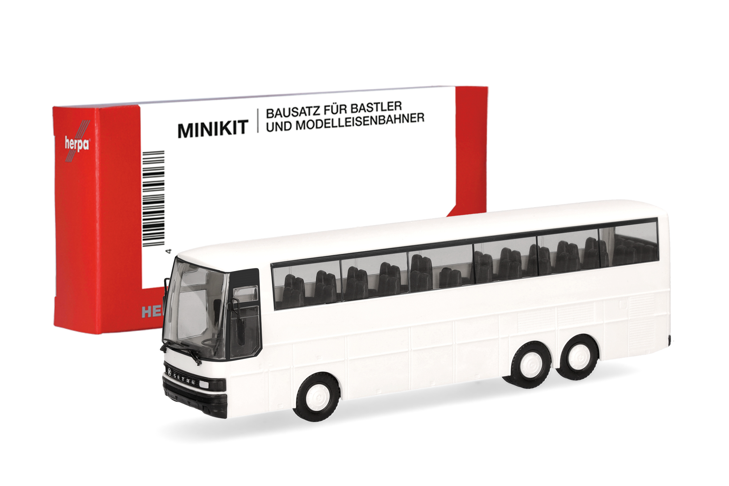 014328 MiniKit: 1x Setra 215 HDH weiß