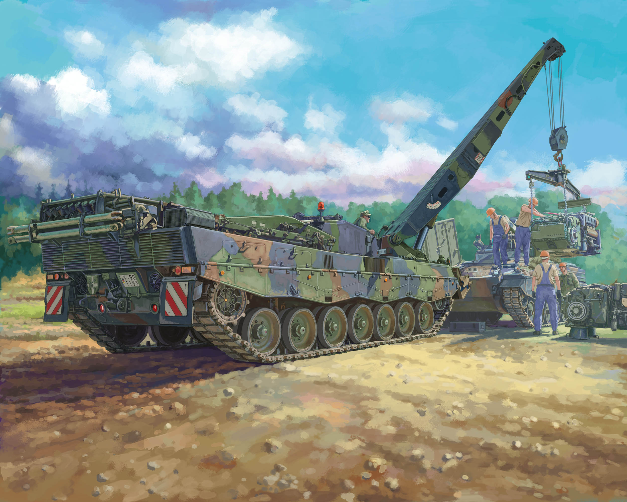 84565 Bergepanzer BPz3 'Buffalo' AR