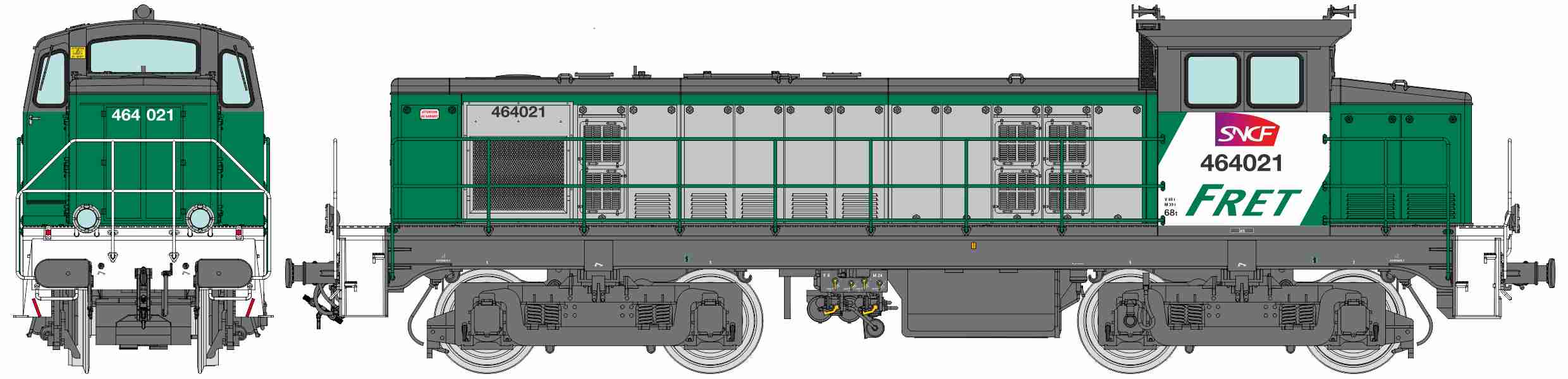 JM-022SAC SNCF Diesellok BB 63000 Ep.6