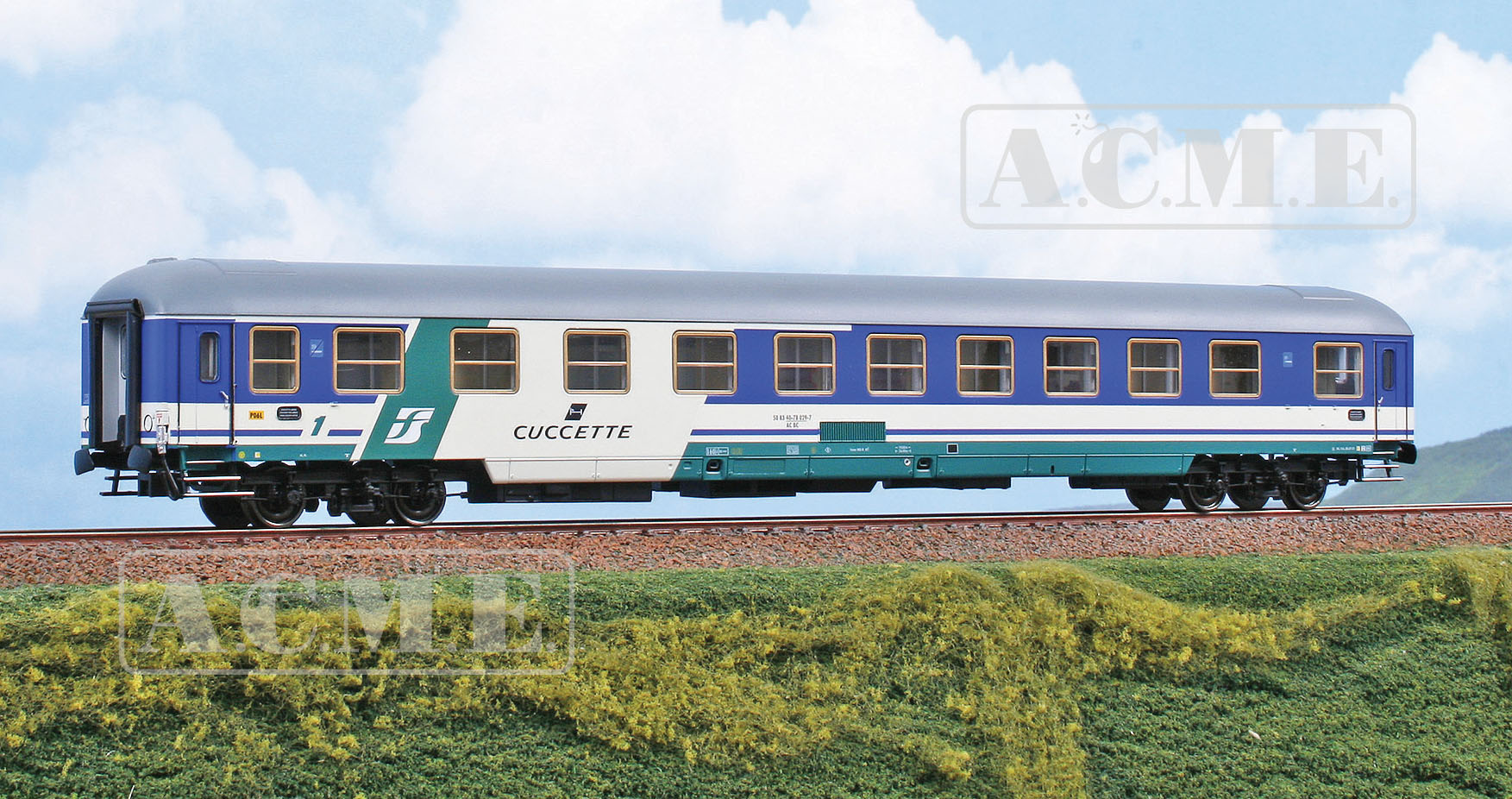 ACME 50544 FS Liegewagen UIC-X 1./2.Kl. Ep.5/6