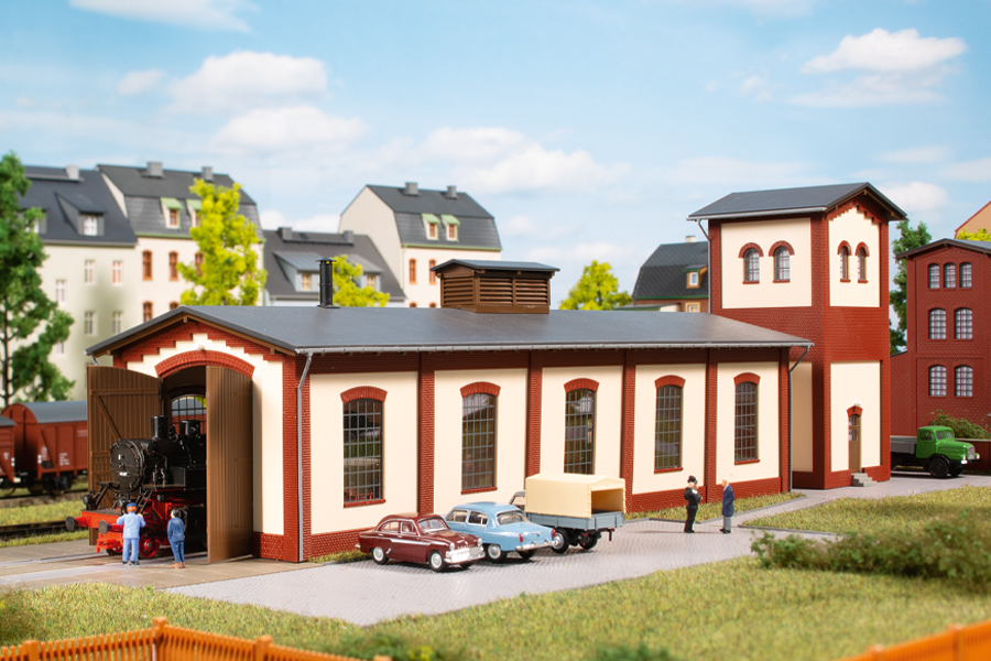 13345 Lokschuppen einständig