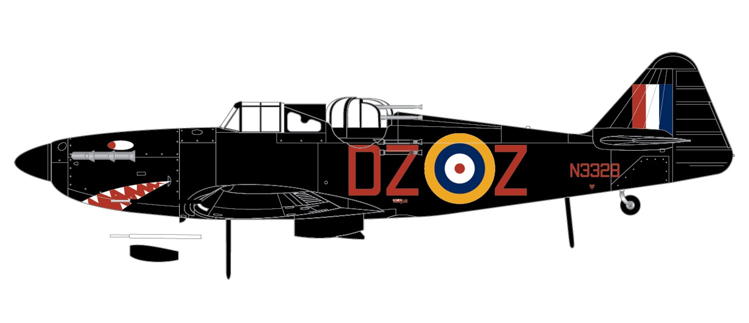 Airfix 02069 Boulton Paul Defiant