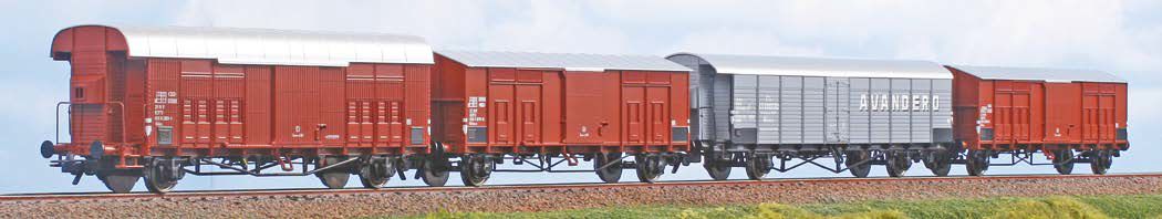 45204 FS gedeckten Güterwagen-Set 4-tlg. Ep.4
