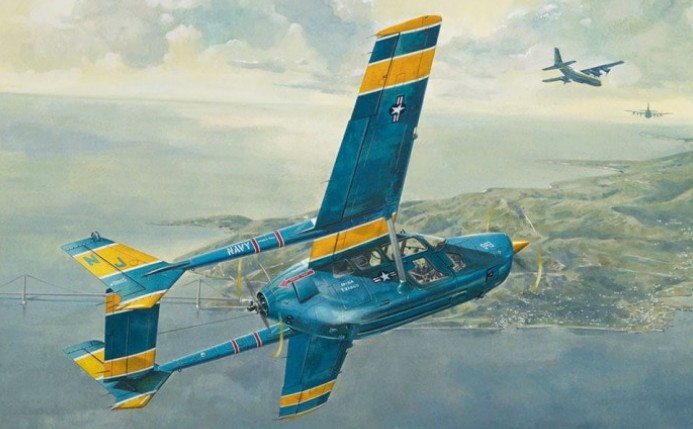 632 Cessna O-2A Skymaster US Navy Service