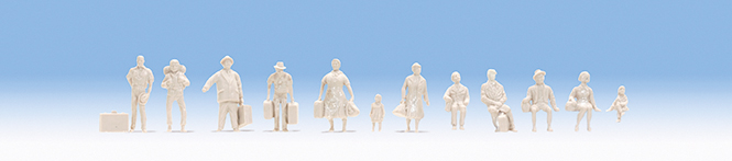 14985 Unbemalte Figuren, 72 St.