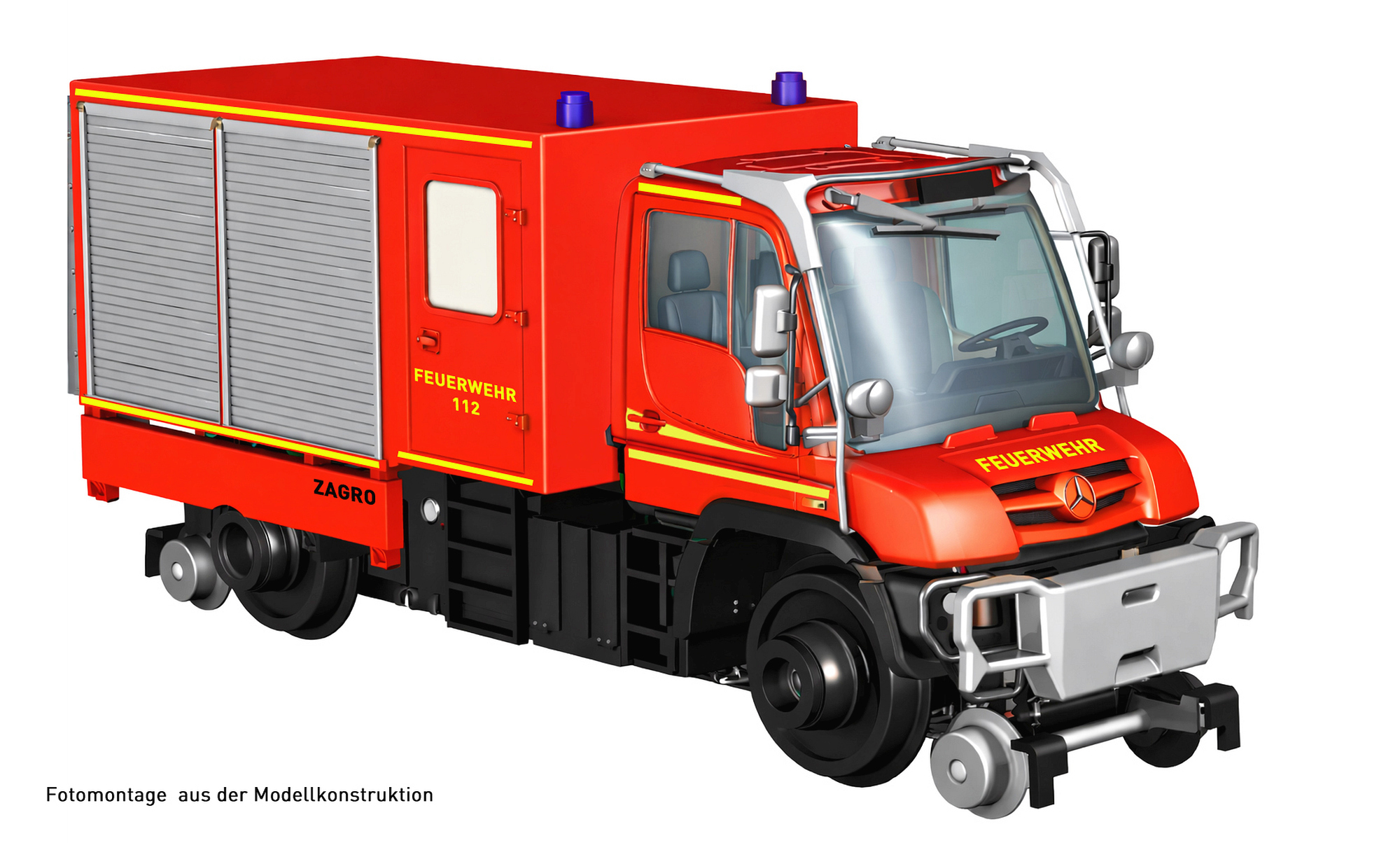 43203S Feuerwehr MB Zweiwege Unimog U423 Ep.6