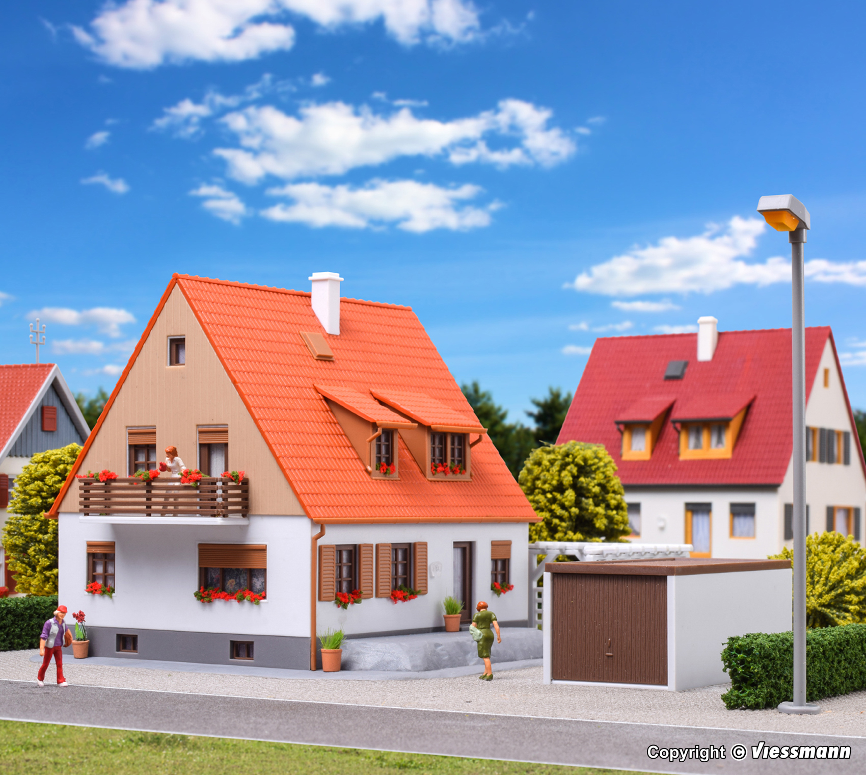 Kibri 38748 Einfamilienhaus mit Terrasse