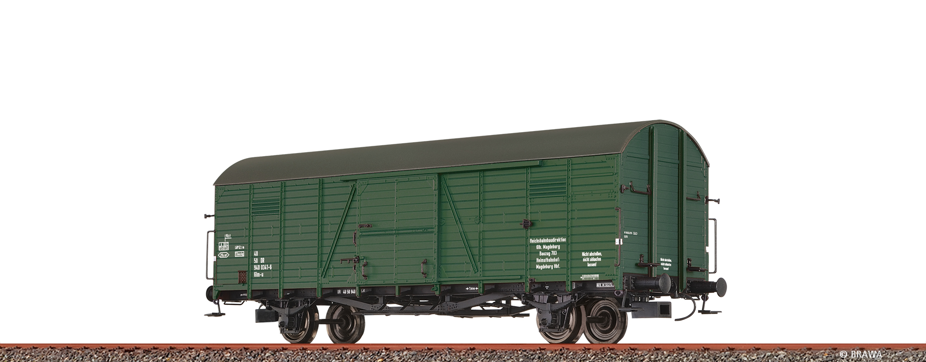 50991 DR gedeckter Güterwagen Glm-u Ep.4