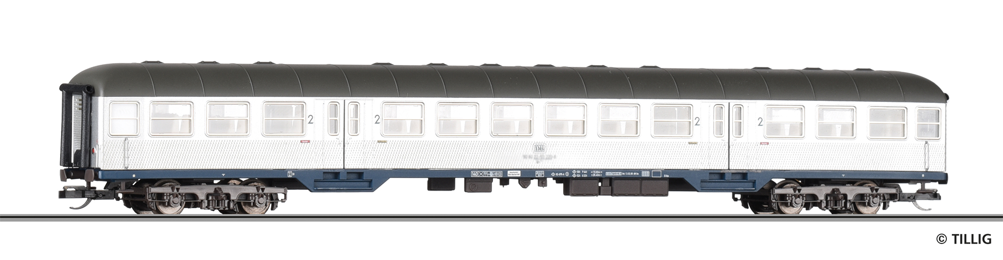 16854 Reisezugwagen 2. Klasse Bn 719 der DB