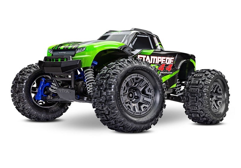 TRX67154-4GRN Stampede 4x4 BL-2S grün 1/10 Monster-Tr