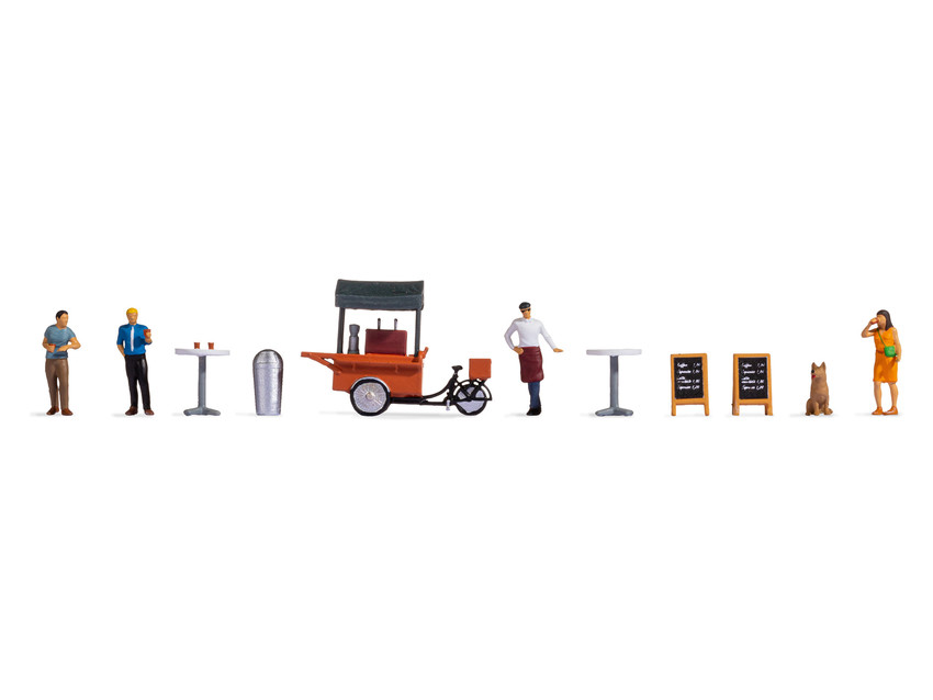 16230 Figuren-Themenwelt Kaffeestand