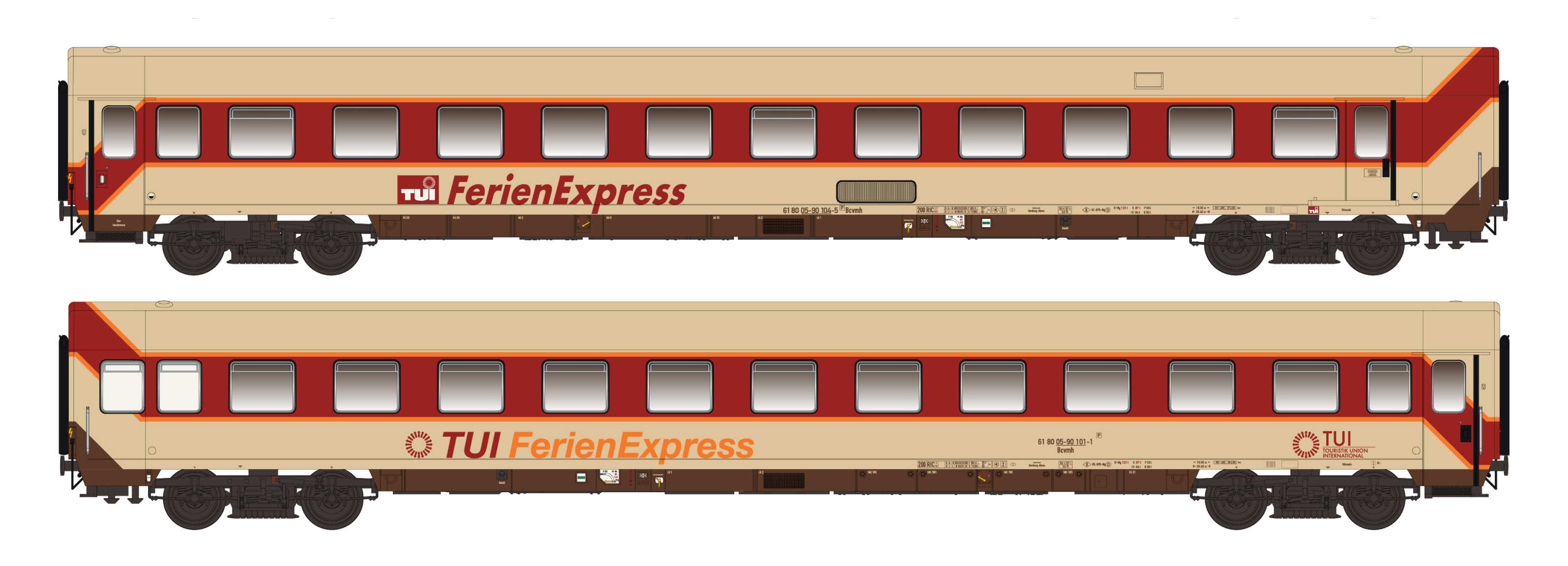96028N TUI Ferienexpress Set 2-tlg. Ep.4
