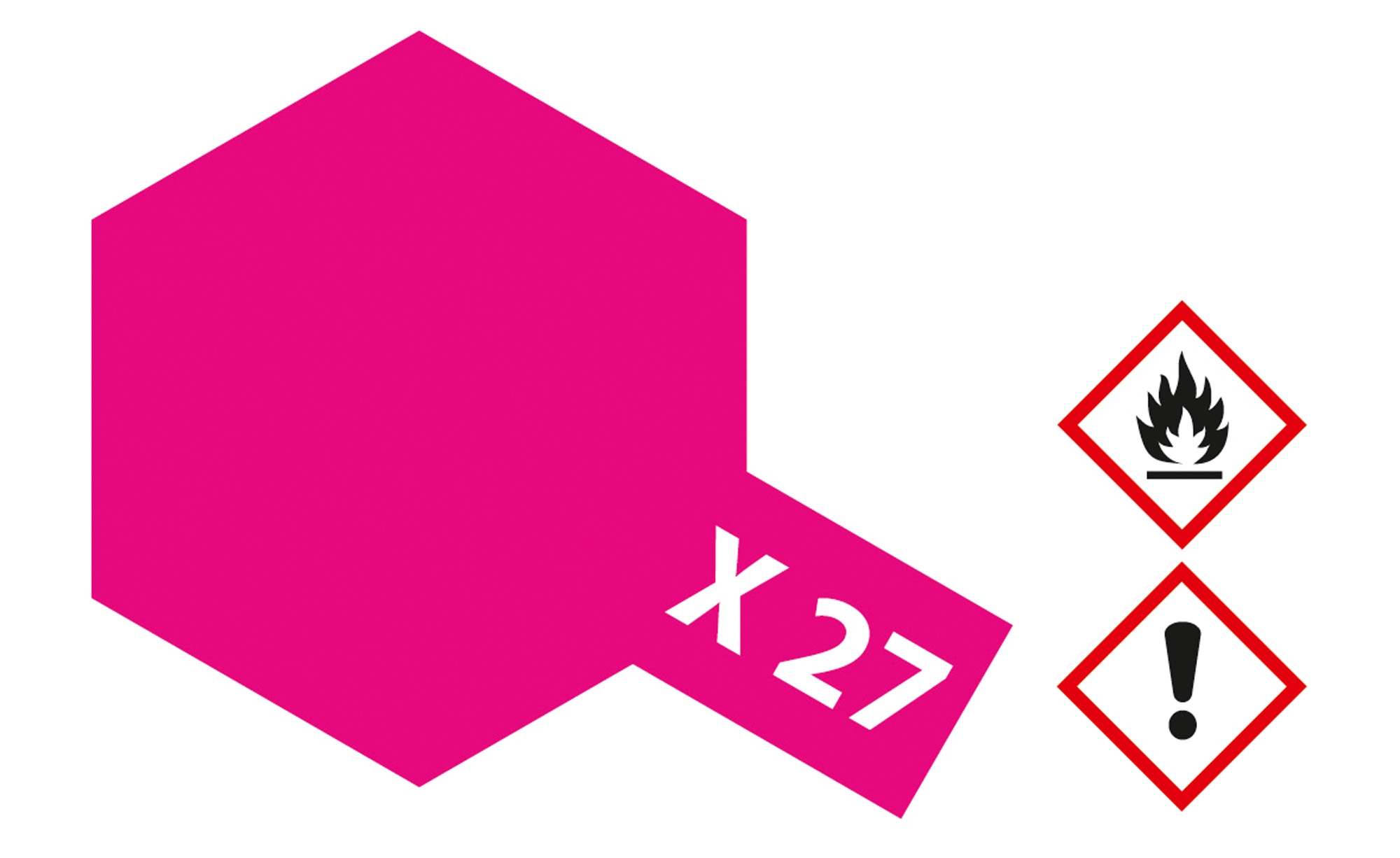 81027 X27 - Klar-Rot glänzend 23 ml