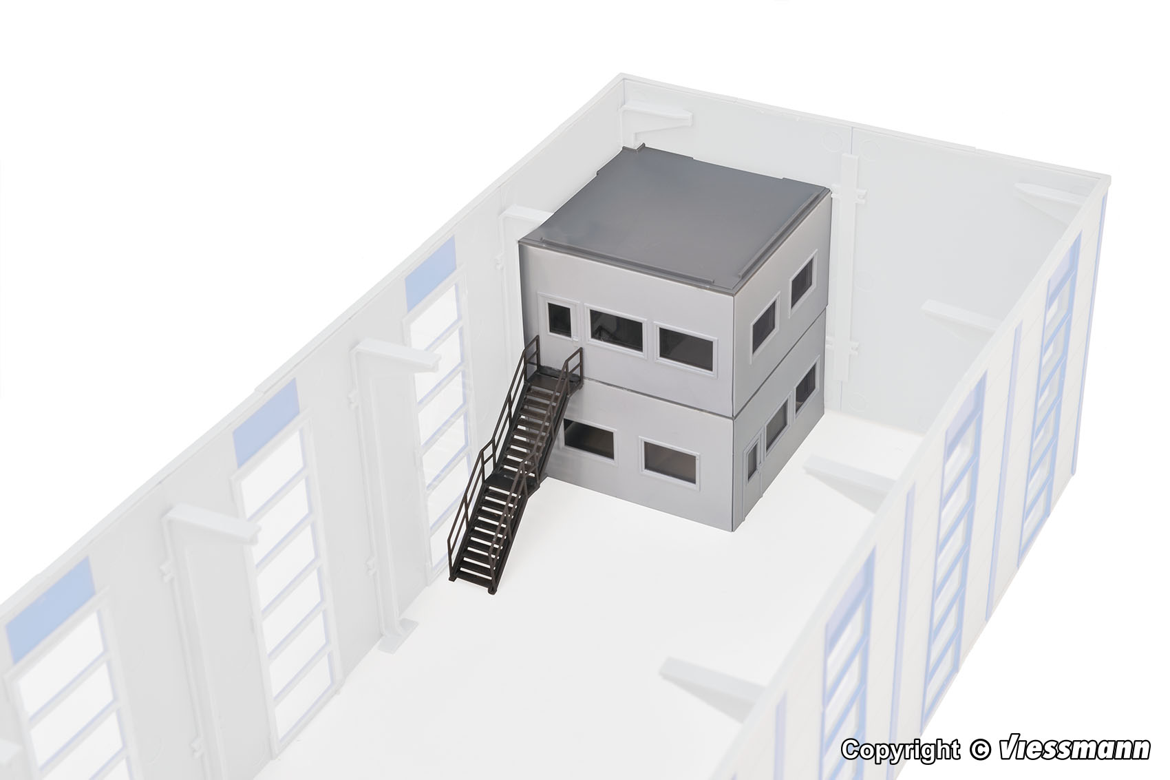 39255 Bürobereich für Industriehallen
