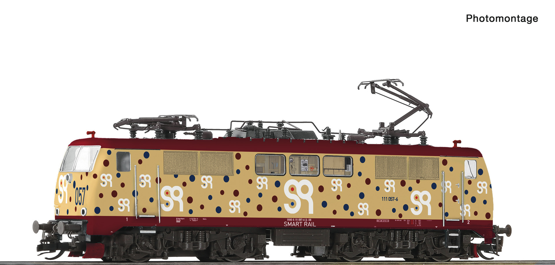 7590035 Smart Rail E-Lok  111 057-6 Ep.6