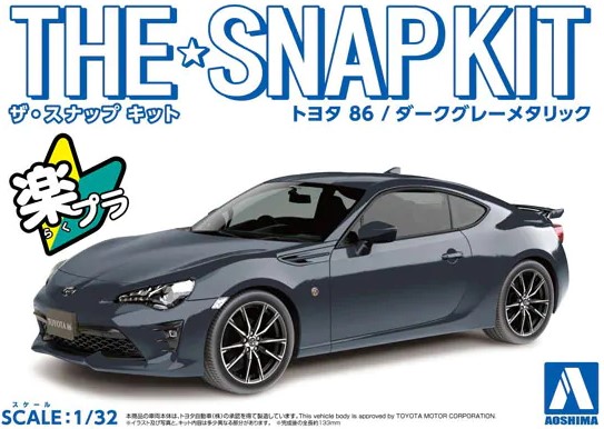 05597 The Snap Kit TOYOTA 86 (Dark Gray Metal)