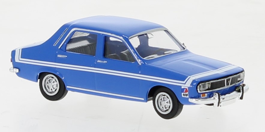 14527 Renualt R12 Gordini blau Streifen weiß