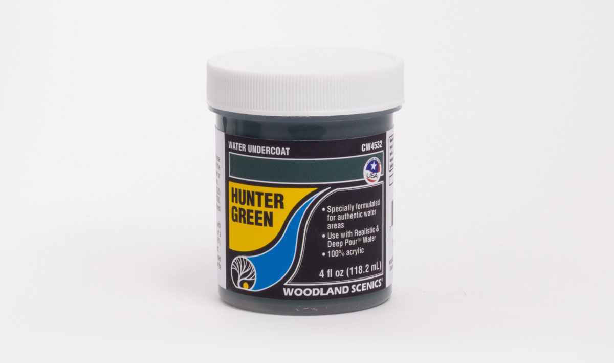 WCW4532 Wassergrundfarbe jägergrün