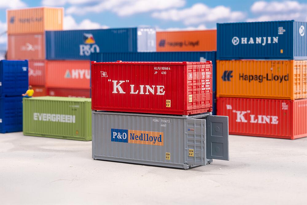 182006 20' Container K-LINE und P&O