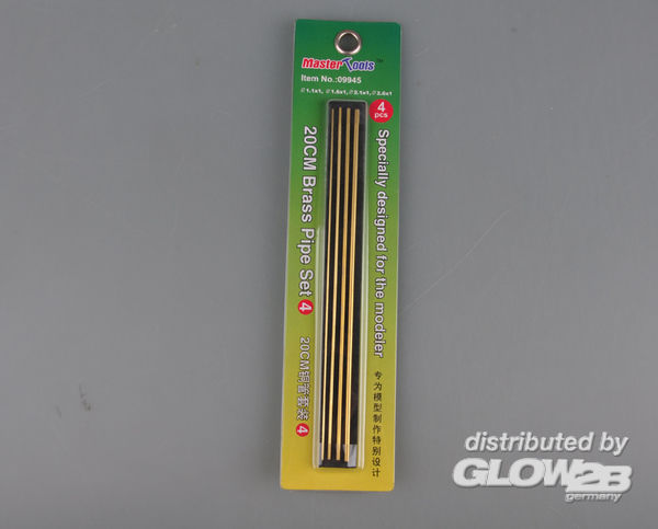 09945 20CM Brass Pipe / Messingrohr Set 4