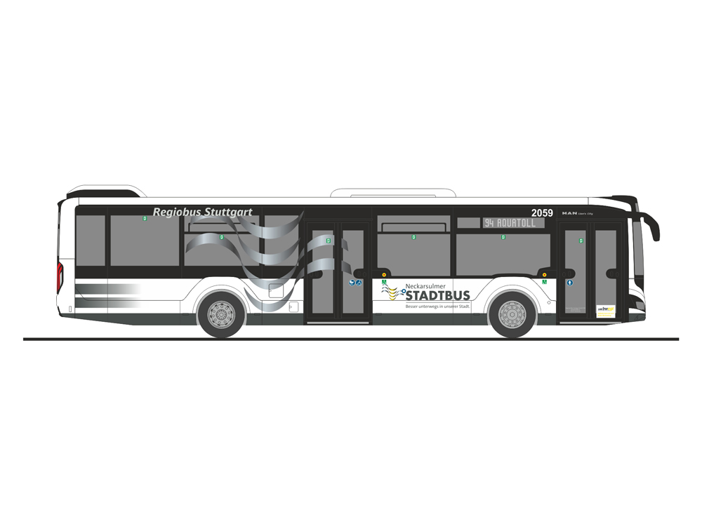 75343 MAN Lion´s City 12´18 Regiobus Stuttgart