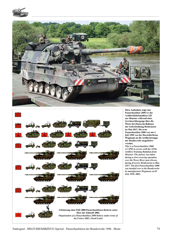 Tankograd TG5026 Panzerhaubitzen der Bundeswehr